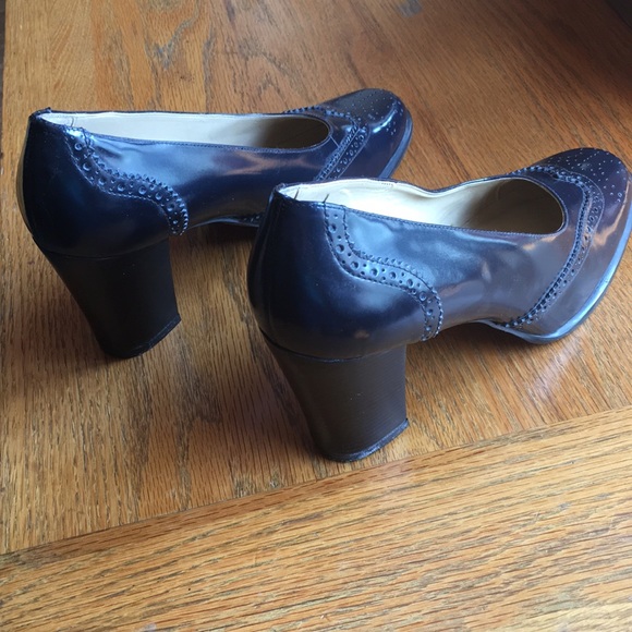 Navy vintage 90s pumps - Picture 2 of 4